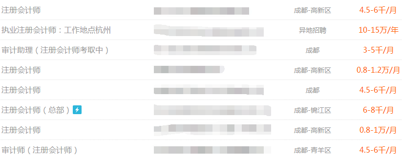 注册会计师年薪吓死人?再不考你还是拿不到!