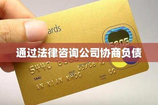 通过法律咨询公司协商负债