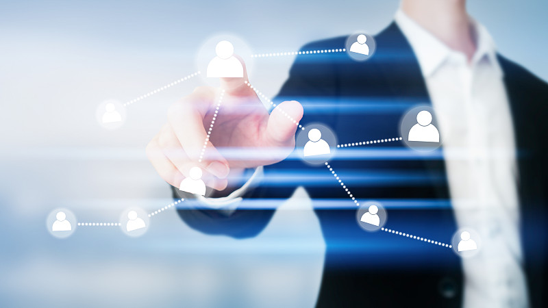 社交人际关系网图片下载