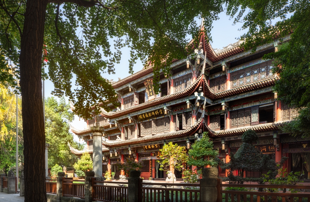 成都必去景点10:文殊院