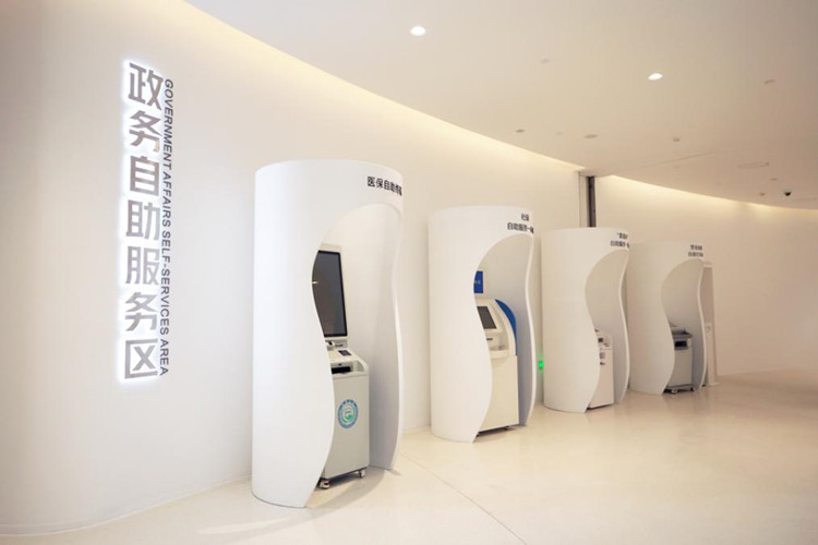 政务自助服务区。天府新区融媒体中心供图